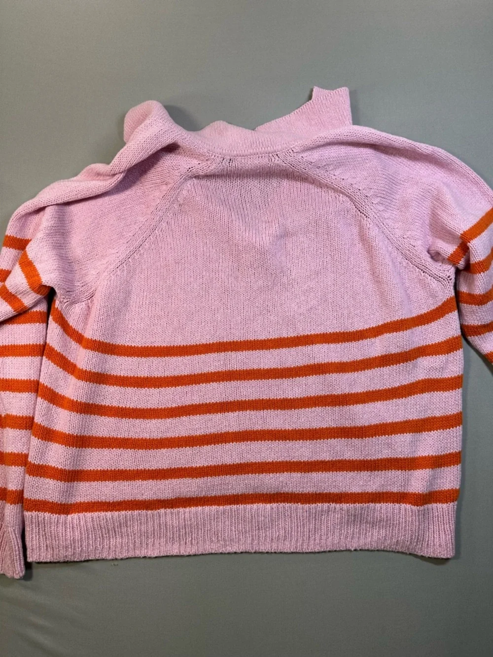 Marine Layer Claire Relaxed Polo Sweater, Merino Wool/Cotton - Womens XL - Picture 13 of 16